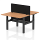 Rayleigh Back-to-Back 2 Person Height Adjustable Bench Desk